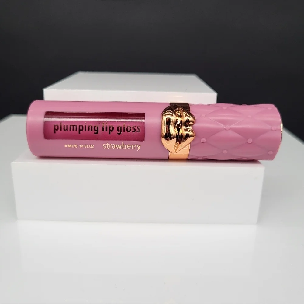 CLEARANCE! Strawberry Plumping Lip Gloss, .14oz, Sealed, New